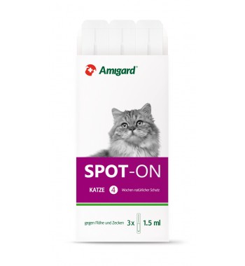 Amigard Spot-on Katze, Dreierpackung