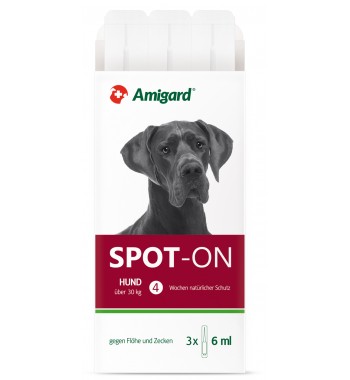 Amigard Spot-on Hund über 30 Kg, 3-er Packung