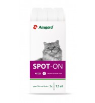 Amigard Spot-on Katze, Dreierpackung, 3x1,5ml